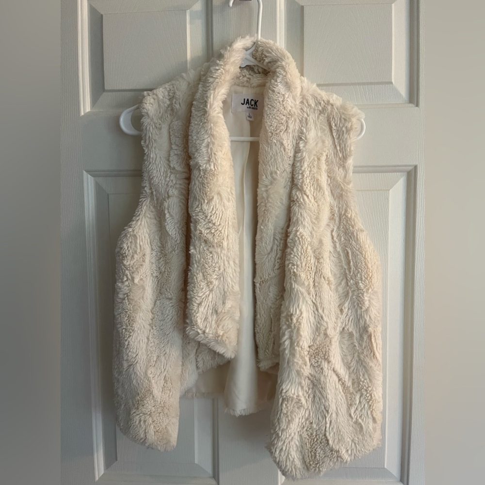 Soft Shearling Vest - image 1
